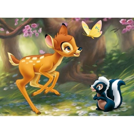 Disney Bambi, Eichhörnchen & Schmetterling