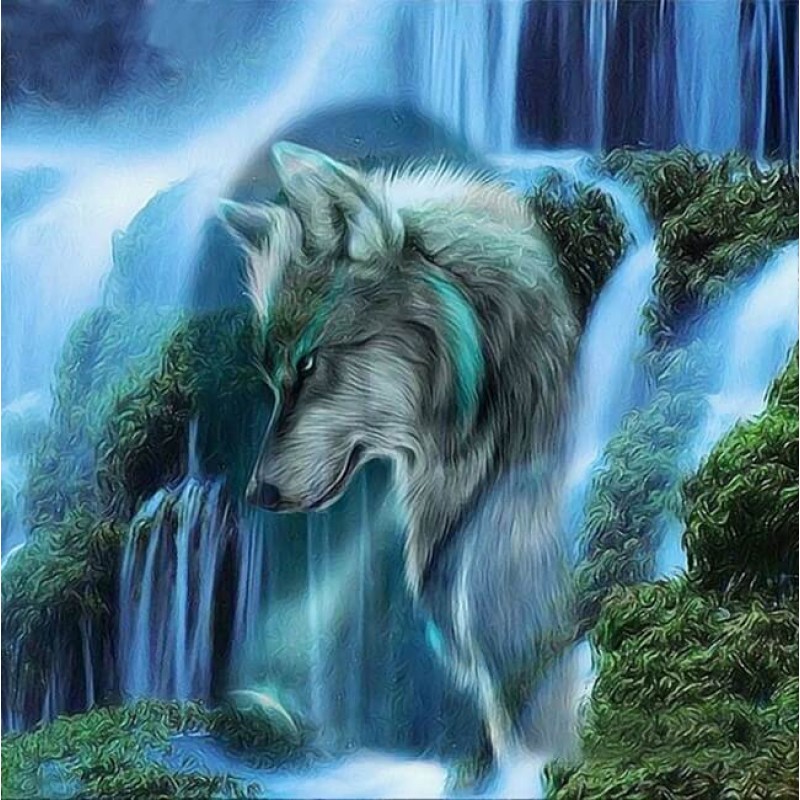 Künstlerische Wolf ...