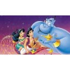 Aladdin mit Jasmin & Geist