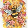 Honigbiene & Blumen