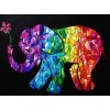 Elefantenkunst Glasmalerei Diamond Painting