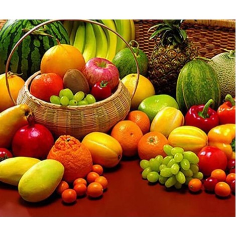 Gemüsen und Obst