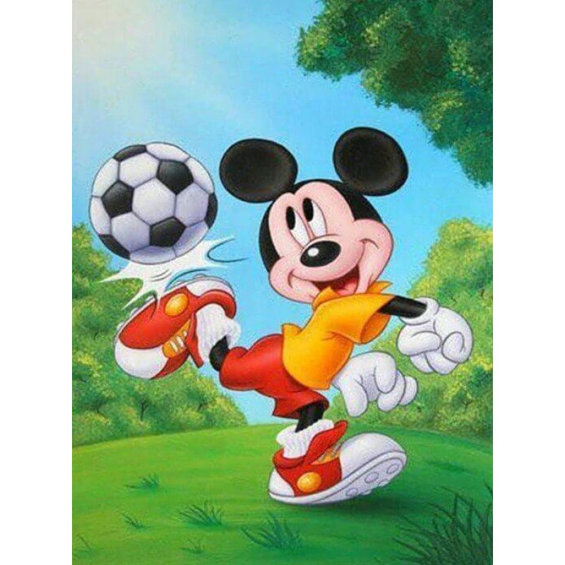 mickey mouse Fußbal...