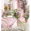 Blumen und Fahrradmalerei Kit