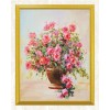 Frischer rosa Blumentopf DIY Painting