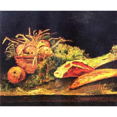 Äpfel Fleisch & Brötchen - Vincent Van Gogh