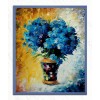 Blaue Blumen - DIY Diamond Painting