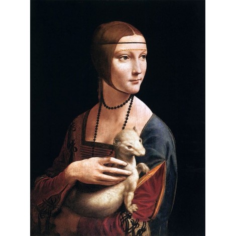 Dame mit einem Hermelin - Leonardo da Vinci
