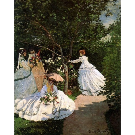 Frauen im Garten - Claude Monet