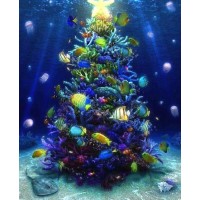 Korallen weihnachtsbaum