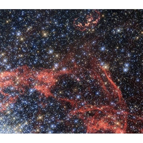 Wispy Überreste der Supernova-Explosion verstecken möglichen "Überlebenden"