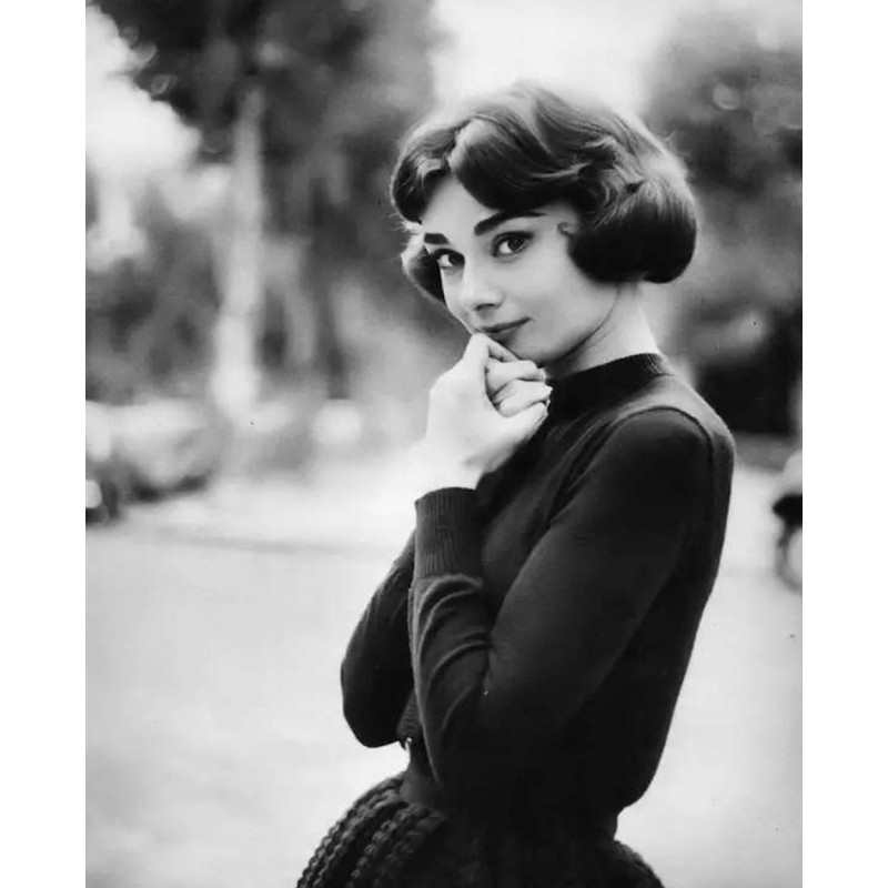 Audrey Hepburn in ku...